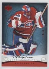 2005-06 Upper Deck Artifacts Red 44/50 Jose Theodore #53 4f1