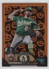 2023 Topps Update Jack-O'-Lantern Foil Trevor May #US86 2xd