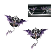 Oriesse Purple Dragon Car Air Freshener Vent Clipscool Car Accessories