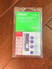 Square D Homeline HOM115PDFC Dual Function CAFI & GFI w/ Plug on Neutral 15A NEW