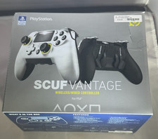 PlayStation PS4 SCUF Wireless Controller Silv...