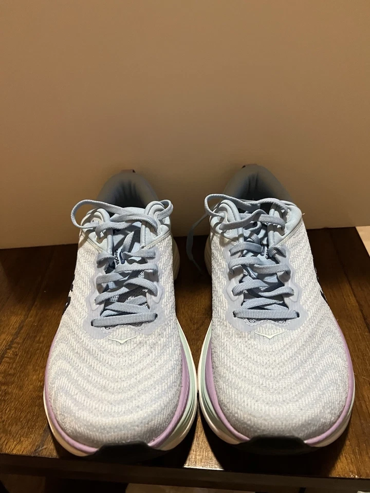 Zapatos para correr para mujer Hoka Gaviota 5 azul aireado/azulado océano. Talla 8B Foto 2 de 4