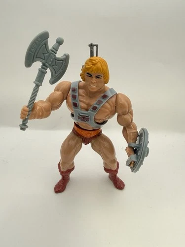 VINTAGE HE-MAN LOOSE MASTERS OF THE UNIVERSE MOTU MATTEL ACTION FIGURE