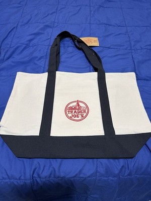 Trader s Joe canvas tote bags