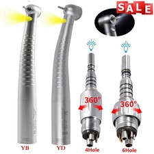 KAV Style Dental Fiber Optic LED High Speed Handpiece /Quick Coupler 4/6 Holes