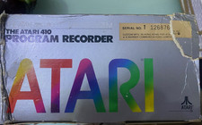 The Atari 410 Program Recorder For Computer System 400/800 NEW Open box