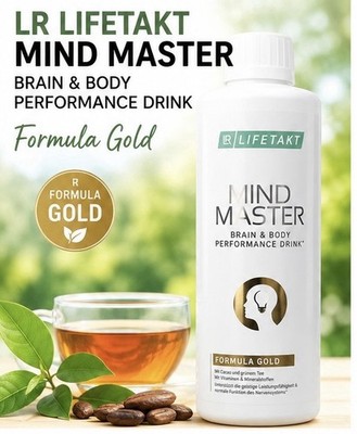 LR LIFETAKT Mind Master Formula Gold 5x 500 ml mit Coenzym Q10 +Vitamin D+K