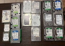 17x Hard Disk Drives HDD Lot – 25.9TB Total – 4TB 3TB 1TB 750GB 500GB –Untested