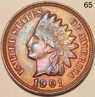 1901 Indian Head Penny Cent