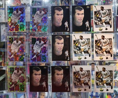Lot 2003-04  Las Fichas de la Liga Zinedine Zidane #618 Real Madrid Lot X 15 