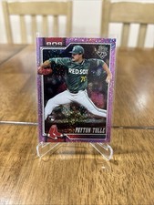 2026 Topps Series 1 - Payton Tolle #15 Pink Confetti - RC Red Sox - Celebration