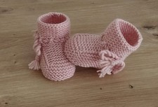 Babyschuhe, gestrickt, Handarbeit, Geschenk, ...