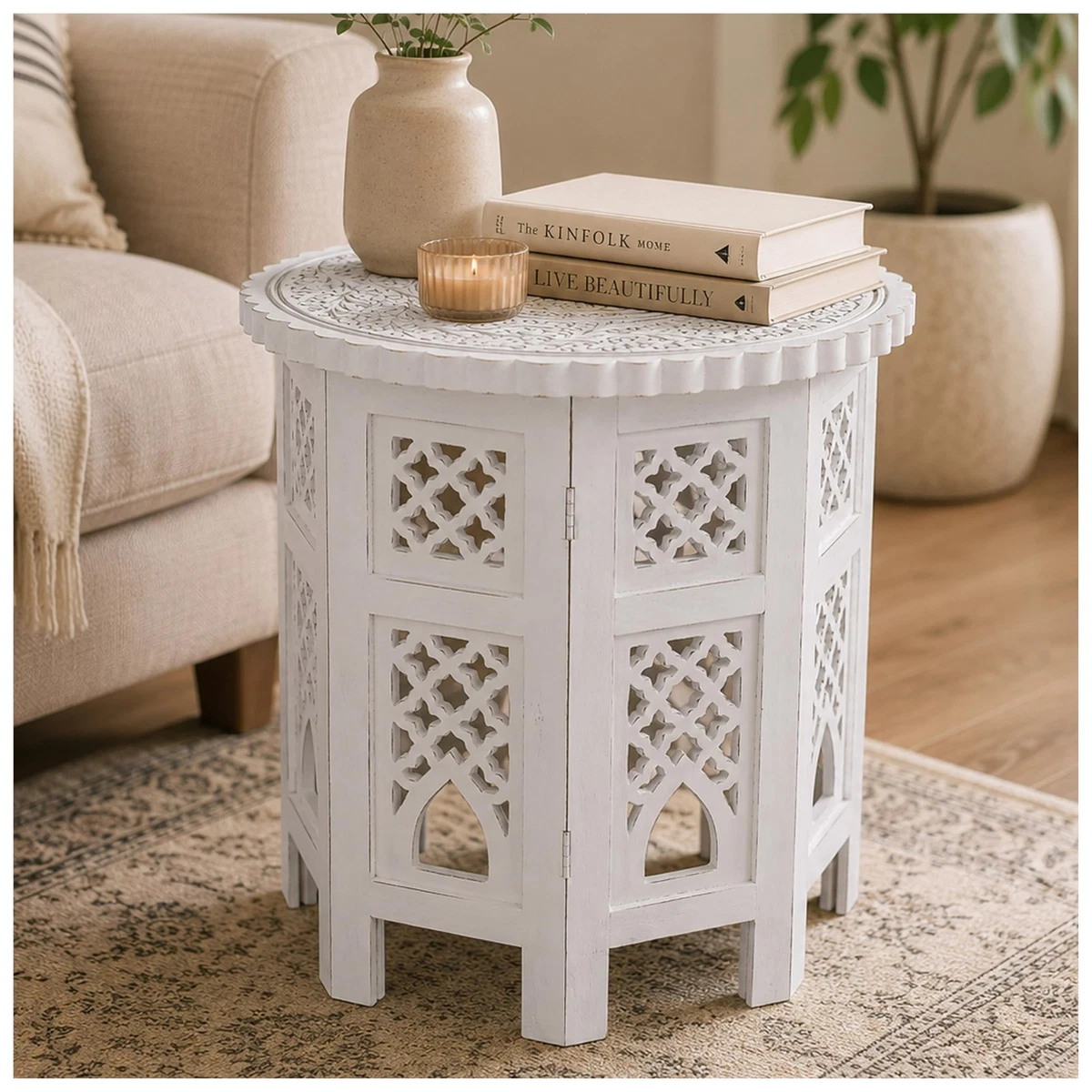 Wooden Octagonal End & Side Table Tables for sale - eBay