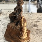 Vintage One of a kind Olive wood Nativity from Jerusalem Hand Made Carved Nice! — photo 10