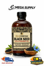 Organic Black Seed Oil   USDA Certified Cold Pressed, 1.5  Thymoquinone, 8oz