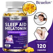 Sleep Aid 50MG, Fall Asleep Fast and Stay Asleep, Sleeping healthy