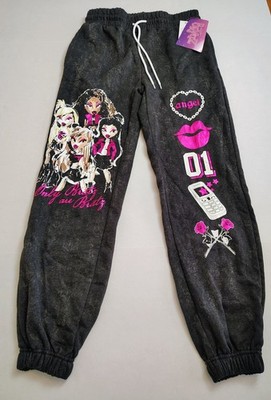Bratz Graphic Sweatpants Joggers Elastic Waistband - Women s Size XS NEW 