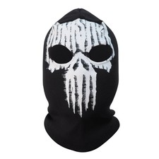 Ghost Balaclava Scary Skeleton Skull Ski Mask for Cosplay, Halloween, Sports, an