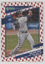 2021 Panini Donruss Presidential Collection 11/50 Nelson Cruz #120 0o5t