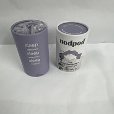 Nodpod Eye Sleep Mask Purple Weighted Cotton/velvet New in box