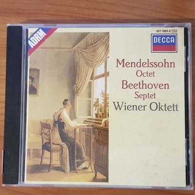 WIENER OKTETT mendelssohn / beethoven EX/EX (CD Album, Klassik, Decca) - Bild 1 von 4