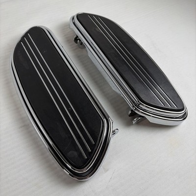BIKER'S CHOICE FOR HARLEY DAVIDSON TRI-LINE CHROME RIDER FLOORBOARDS 057197