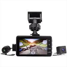 Telecamera per Moto DVR con Telecamera Anteriore e Posteriore, Doppia Regis3576