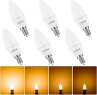 E14 Lampe Kerzenform LED Energiesparlampe Dimmbar Warmweiß 470Lm 6 StüCk 4,2W