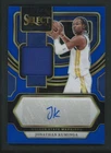 2023-24 JONATHAN KUMINGA 17/49 AUTO JERSEY PANINI SELECT BLUE AUTOGRAPHS