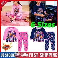 2025 Kids Girl KPop demon hunters Nightdress Cosplay Costume Party Pyjamas KU