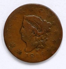1816 Year Coronet Head US Large Cents (1816-1839) for sale | eBay