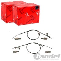 2X TRW Handbremsseile Passend FüR Toyota Yaris Links+Rechts