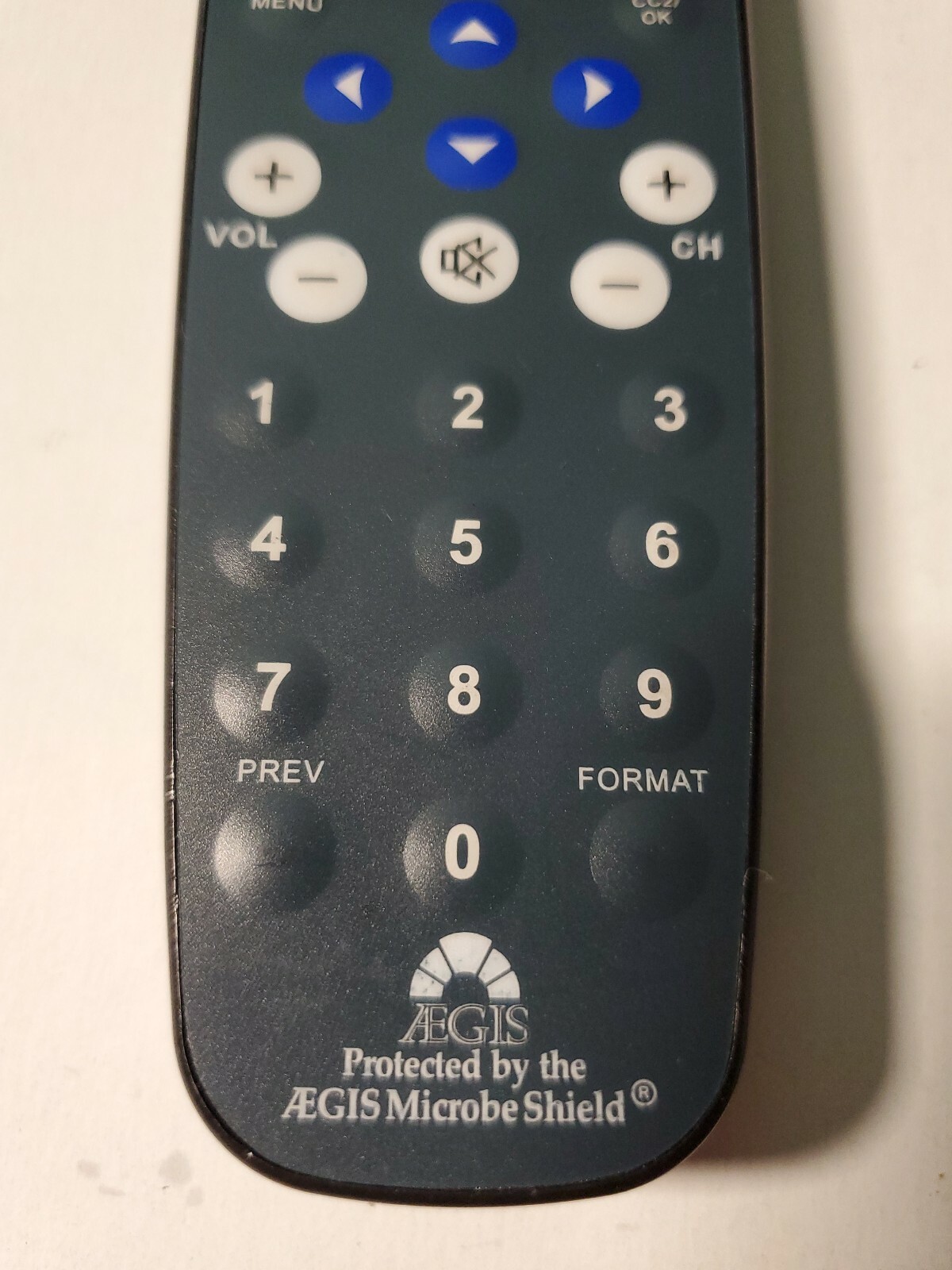 Synergy Aegis PureRemote Universal TV Remote Control w/ Antibacterial ...