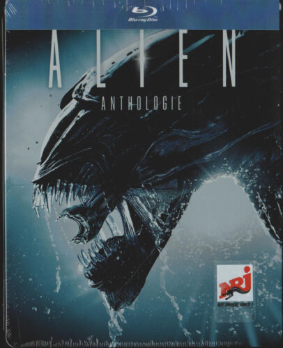 Alien Anthology Teile 1+2+3+4, Jumbo Steelbook Edition, 4 Blu Ray Box, NEU & OVP - Photo 1 sur 1