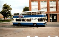 1990 Coastliner Bus B524UWW At Leeds 5x3 Inch photo with copyright