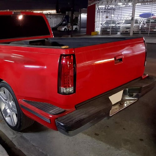 Pair For Chevy Silverado Suburban Tahoe Cadillac 1988-1998 LED Tail Lights Red - Picture 7 of 9