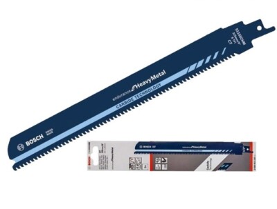 Bosch 2608653182 Carbide Saber Saw Blade Endurance for Heavy Metal S1155CHM