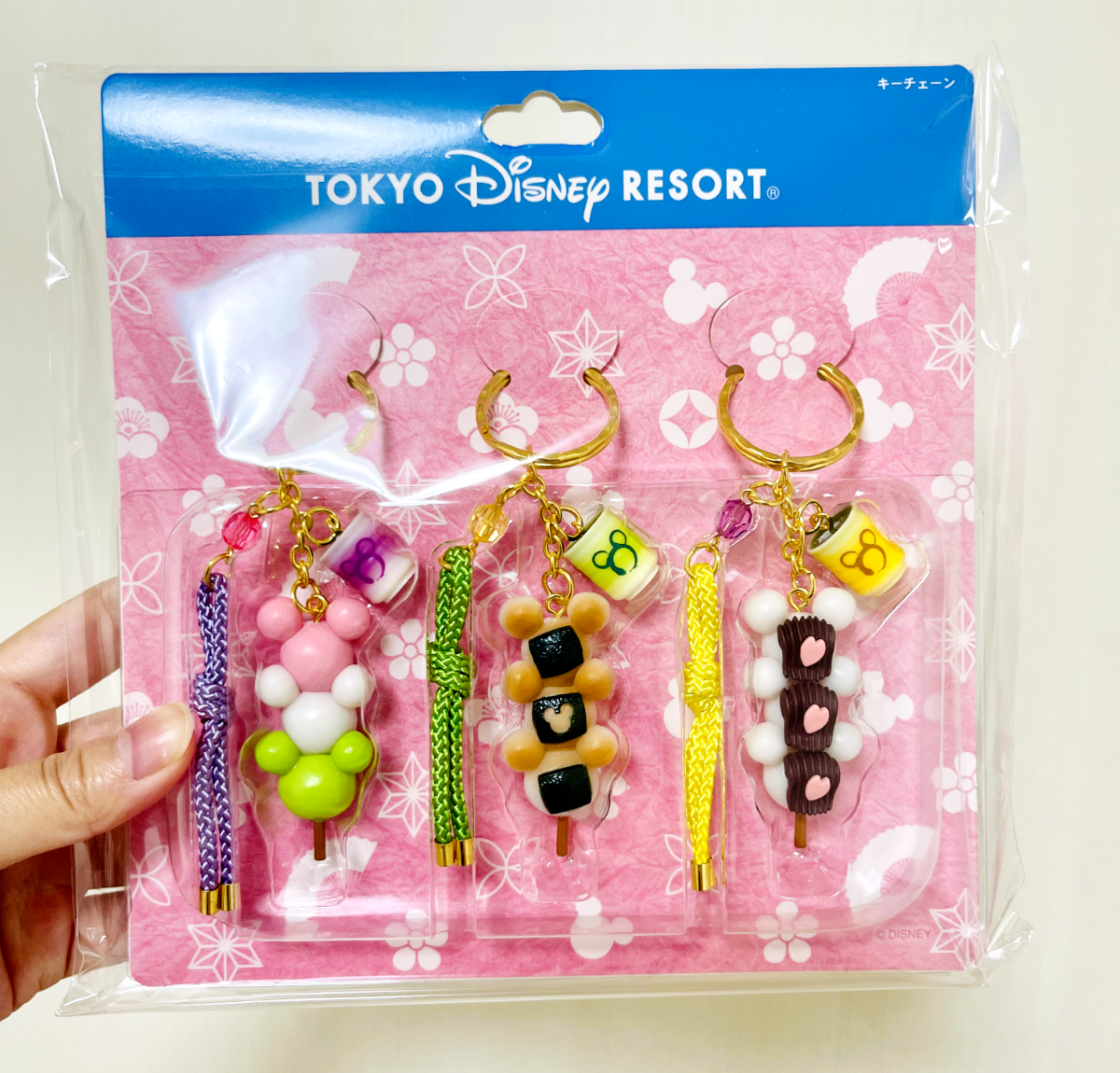 3x Japan Tokyo Disney Resort Limited Mickey Mouse Food Dango Tea