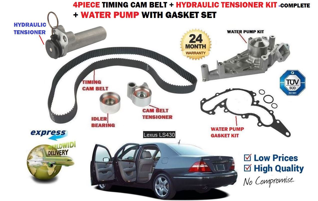 FOR LEXUS LS400 LS430 1997> TIMING CAM BELT HYDRAULIC TENSIONER KIT