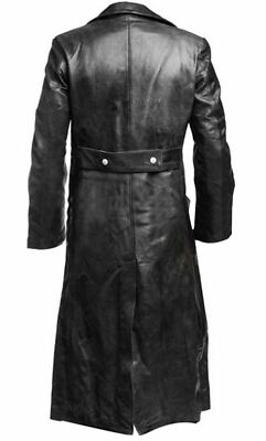 MENS GERMAN CLASSIC WW2 OFFICER MILITARY UNIFORM BLACK REAL