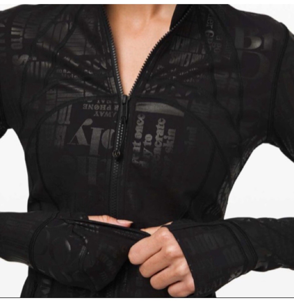 Lululemon Spark Manifesto Foil define jacket shine special edition