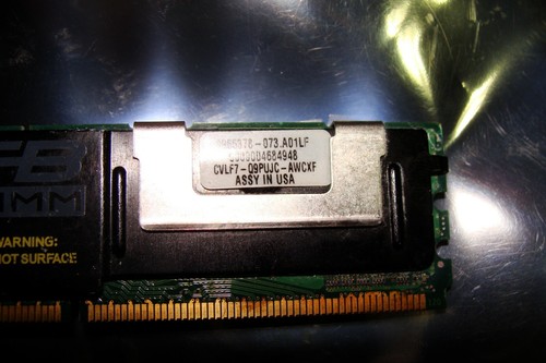 Kingston 4GB 2RX4 PC2-5300F-555-11-U0 Memory KTD-WS667/8G - Picture 3 of 4