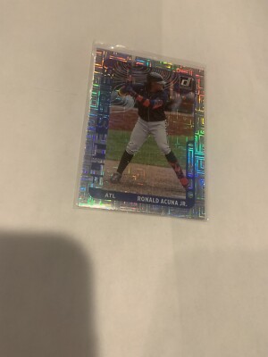 2021 Panini Donruss - Elite Series Vec#ES4 Ronald Acuña Jr., Ronald Acuña Jr.