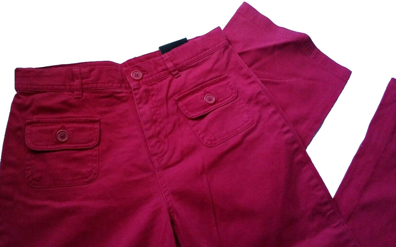 Pink  George Girls cotton blend Adjustable waist  Pants size 16  New