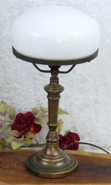 Table lamp brass mushroom lamp Art Nouveau desk lamp antique mushroom light -