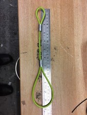 Secondary coupling  Breakaway cable for UNBRAKED trailer. Made In The UK