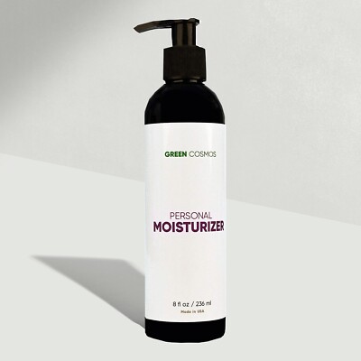 Water Based Personal Lubricant 8 oz by Green Cosmos Intimate Lube for Couples