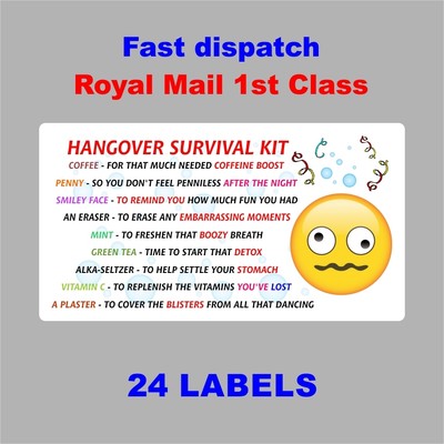 18th birthday survival kit boy