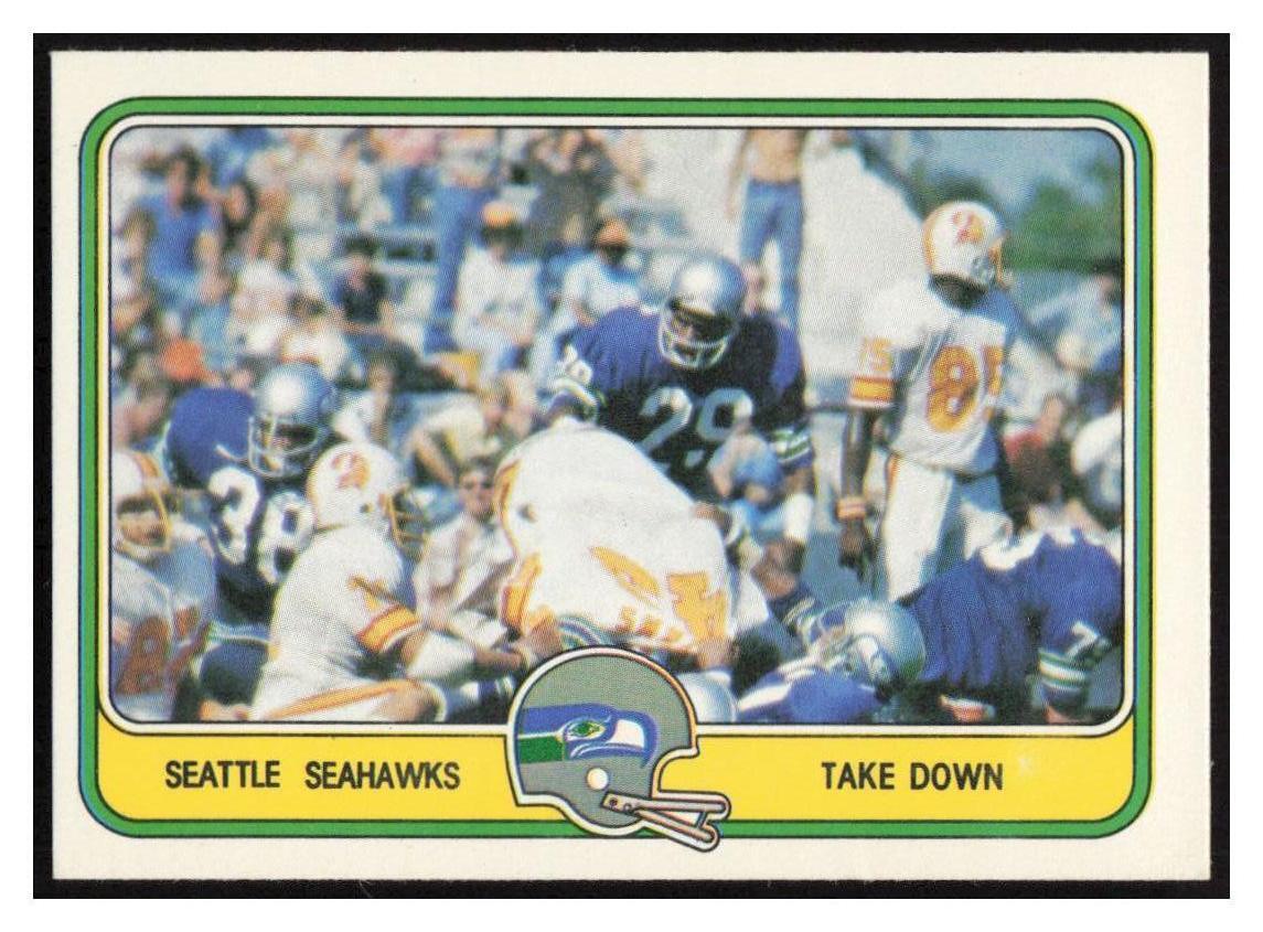 1981 Fleer Team Action #52 Take Down