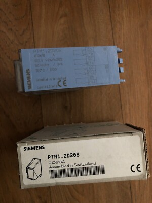 Siemens PTM1.2D20S  Landis & Staefa module commutation switching unit NEW
